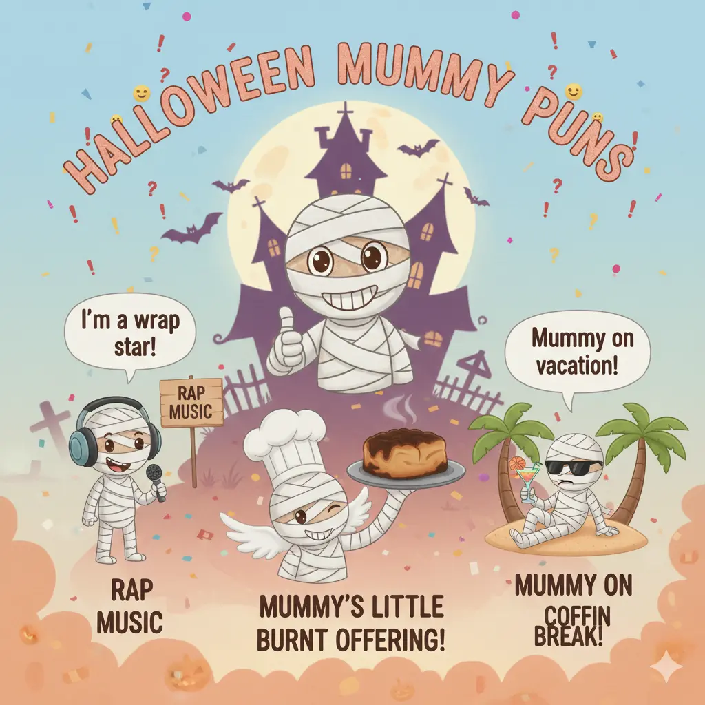 Halloween Mummy Puns