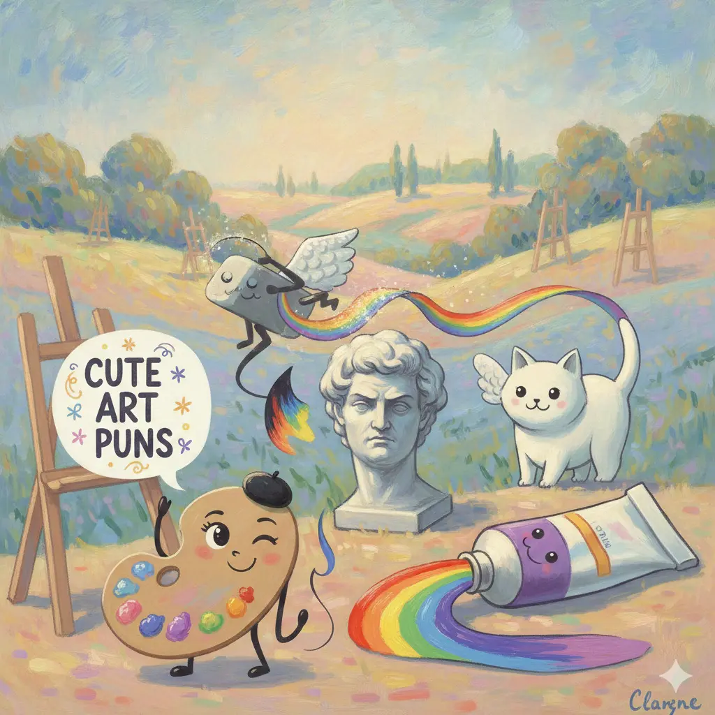 Cute Art Puns