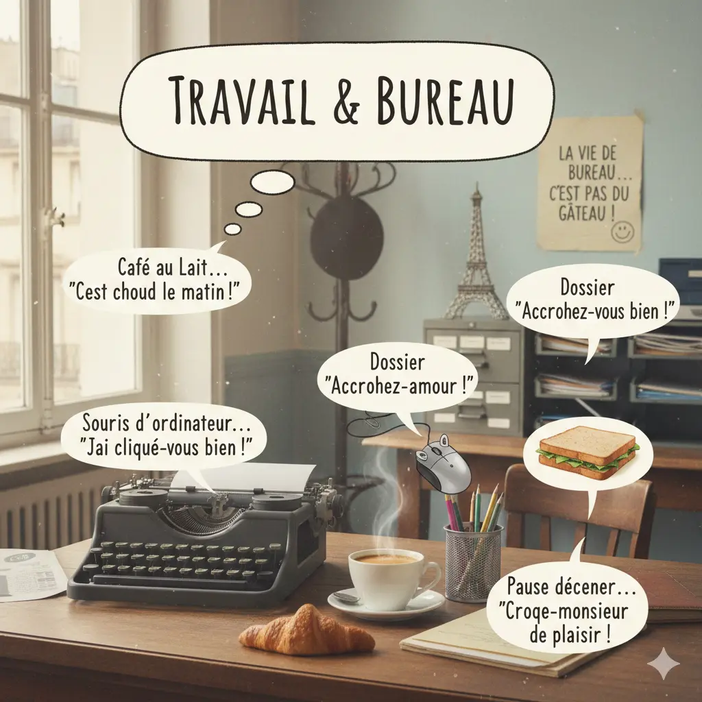 Work & Office French Puns