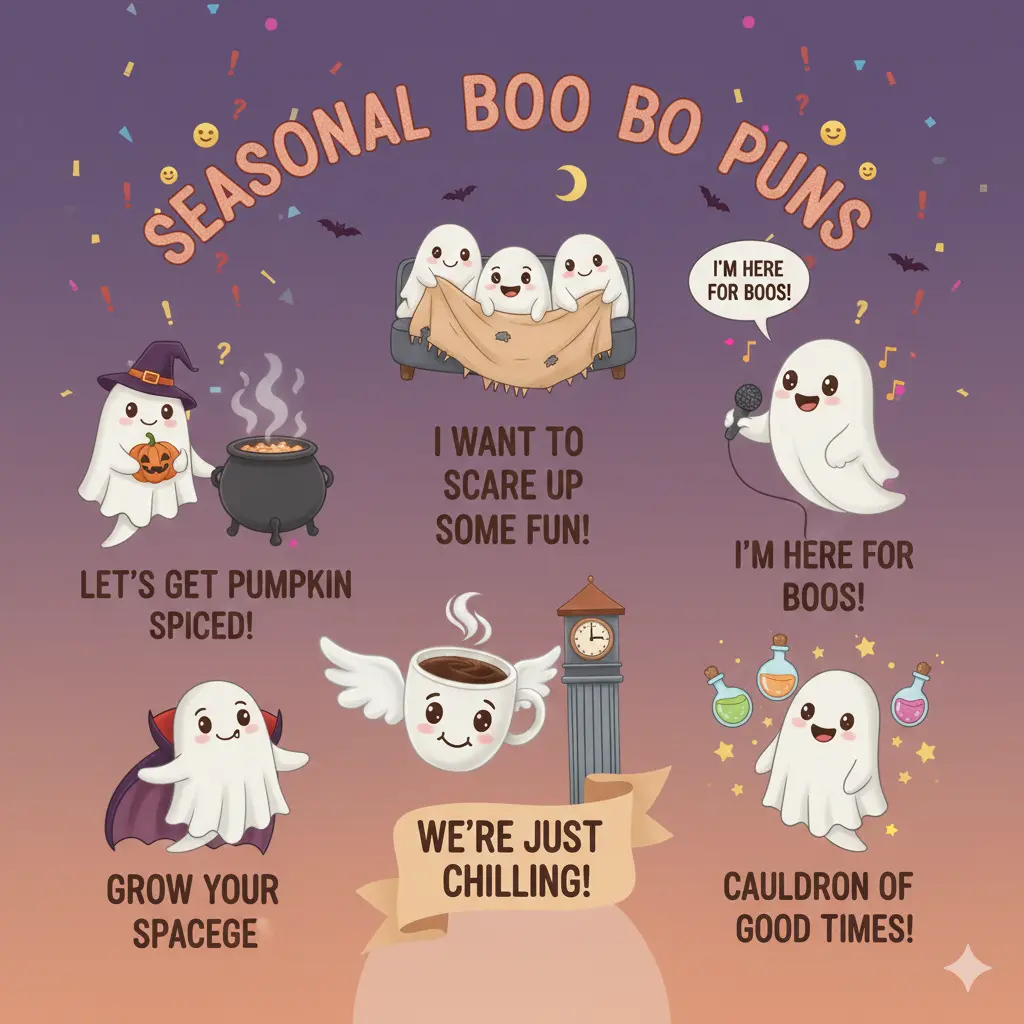Seasonal Boo Puns