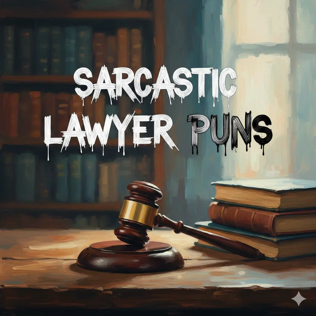  Sarcastic Lawyer Puns 