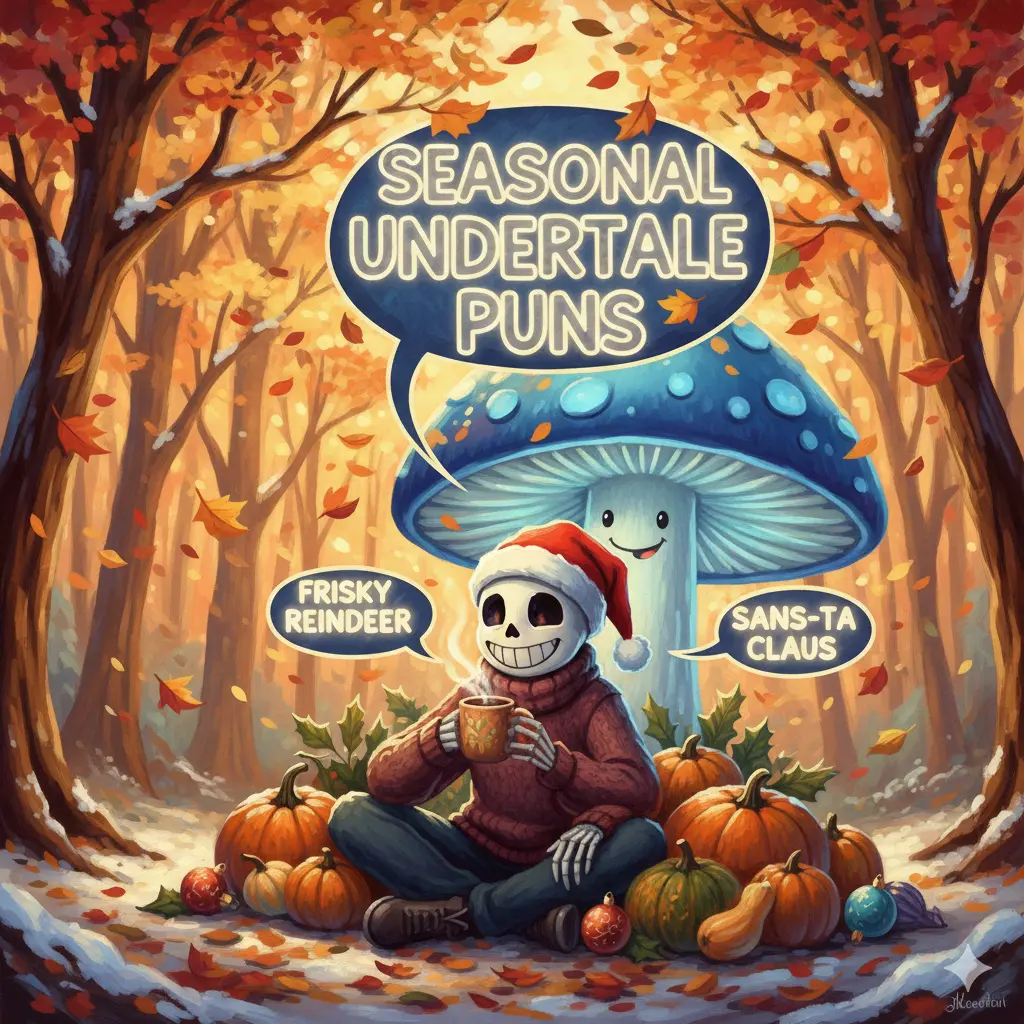 Seasonal Undertale Puns 