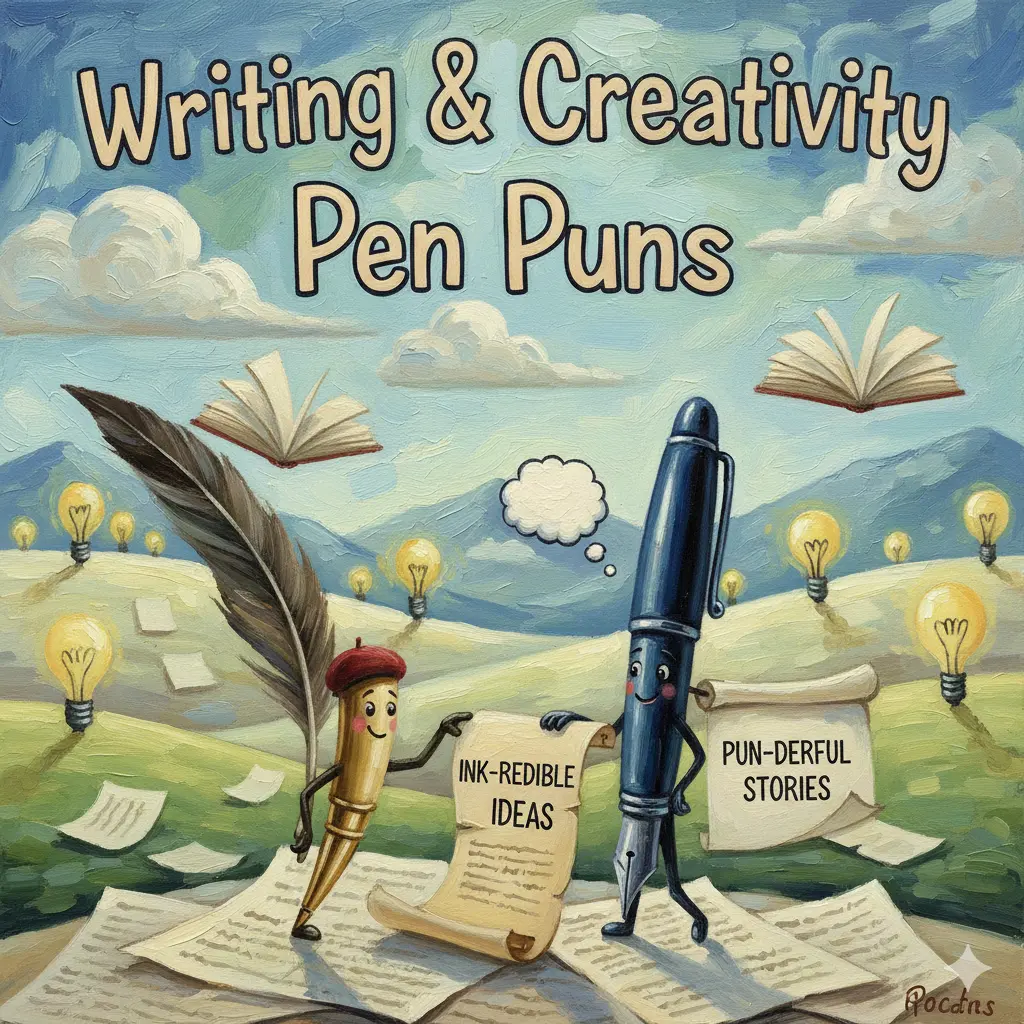 Writing & Creativity Pen Puns