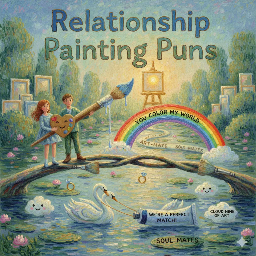 Relationship Painting Puns 