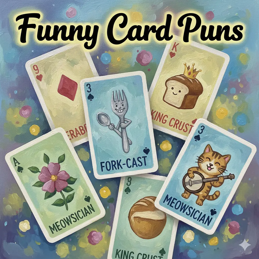 Funny Card Puns