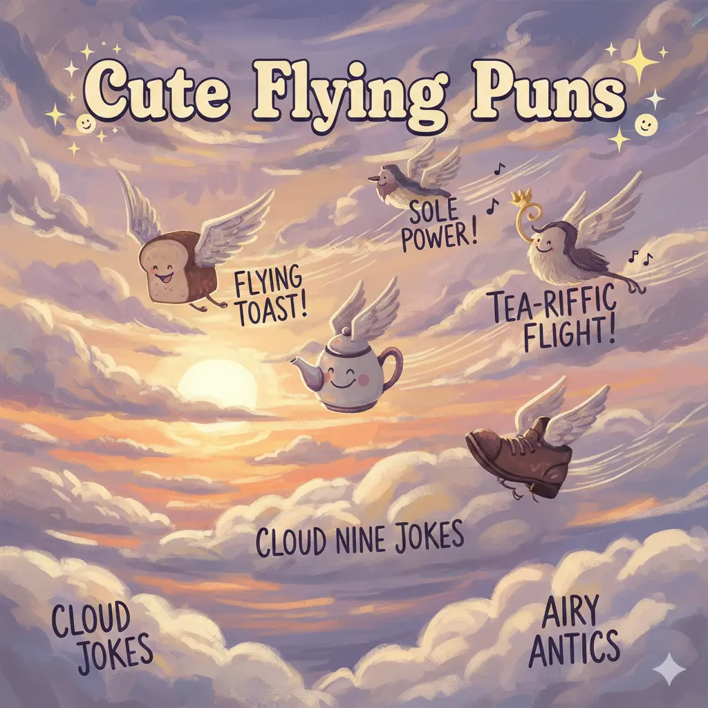 Cute Flying Puns