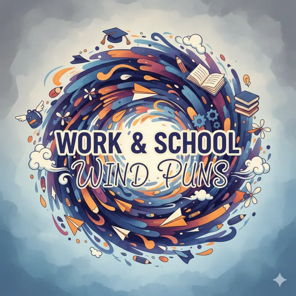 Work & School Wind Puns