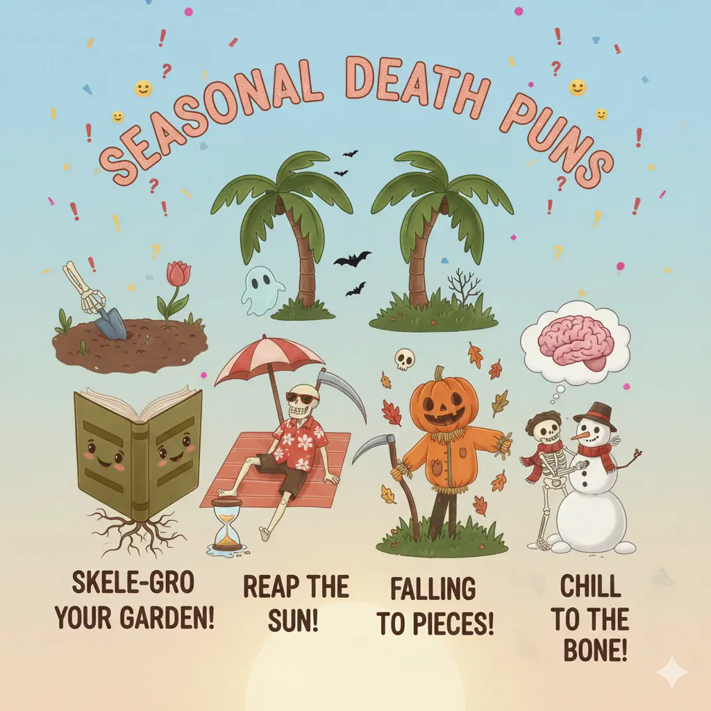 Seasonal Death Puns