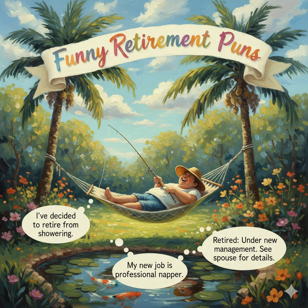 Funny Retirement Puns 