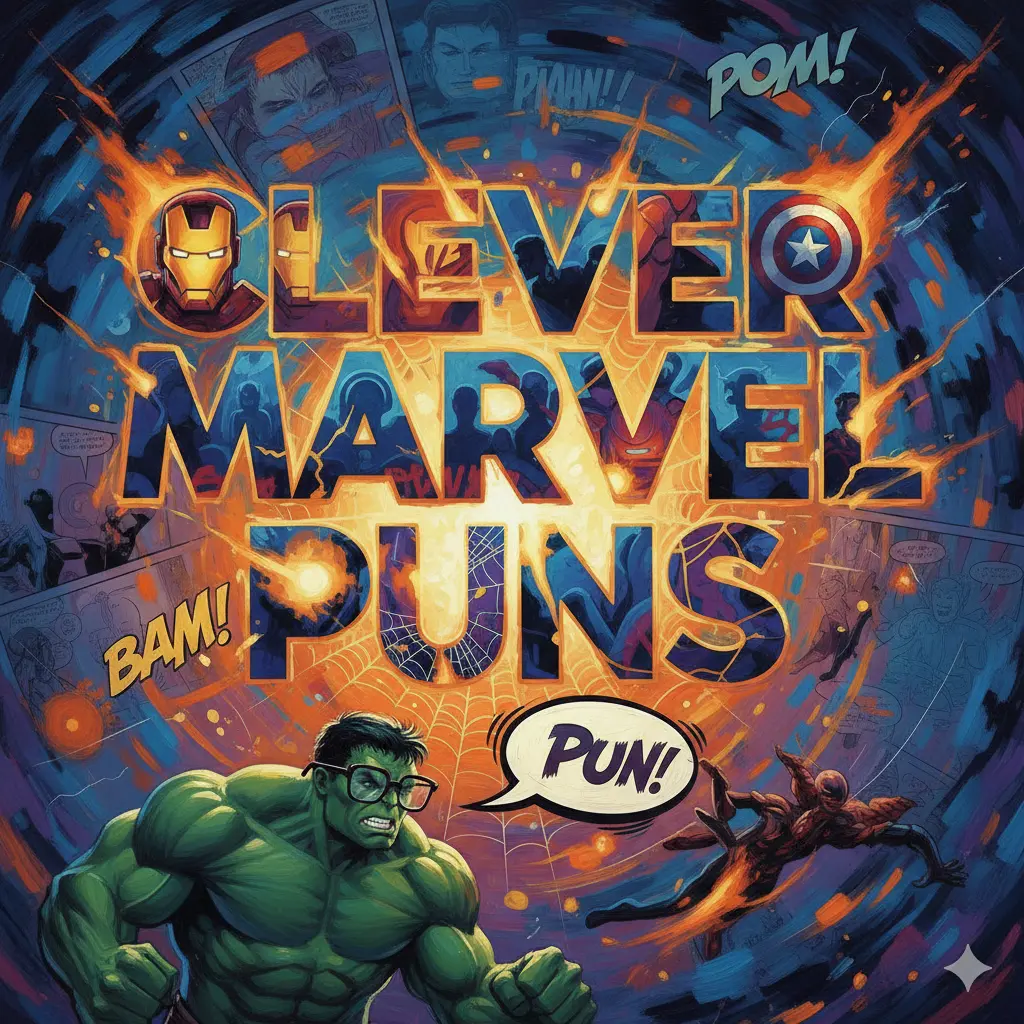 Clever Marvel Puns