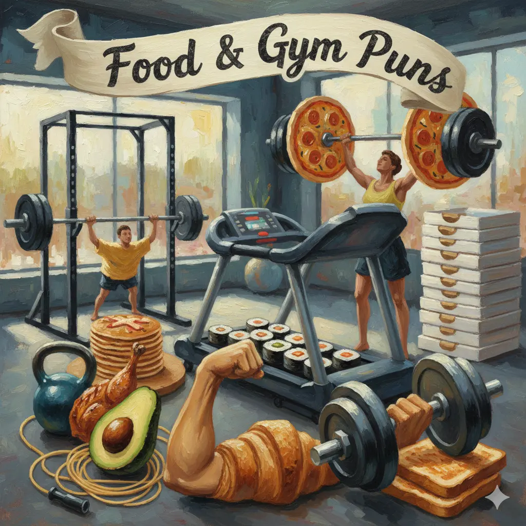 Food & Gym Puns