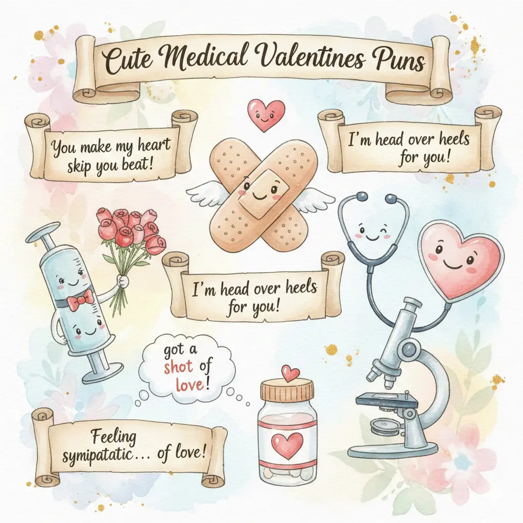 Cute Medical Valentines Puns