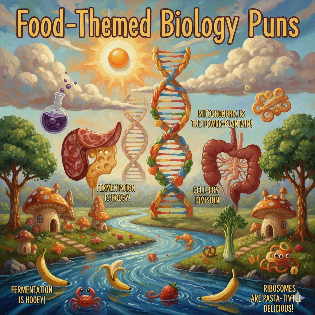 Food-Themed Biology Puns