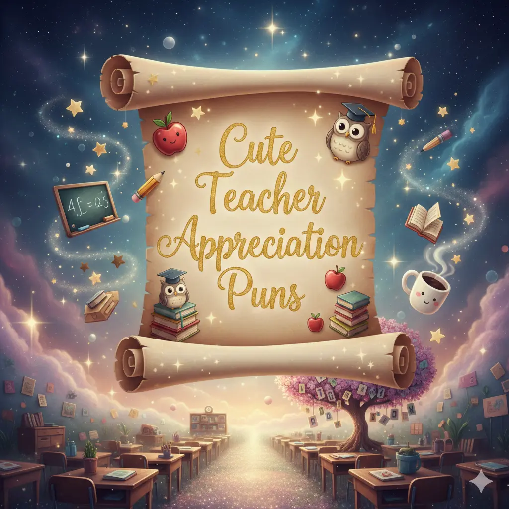 Cute Teacher Appreciation Puns
