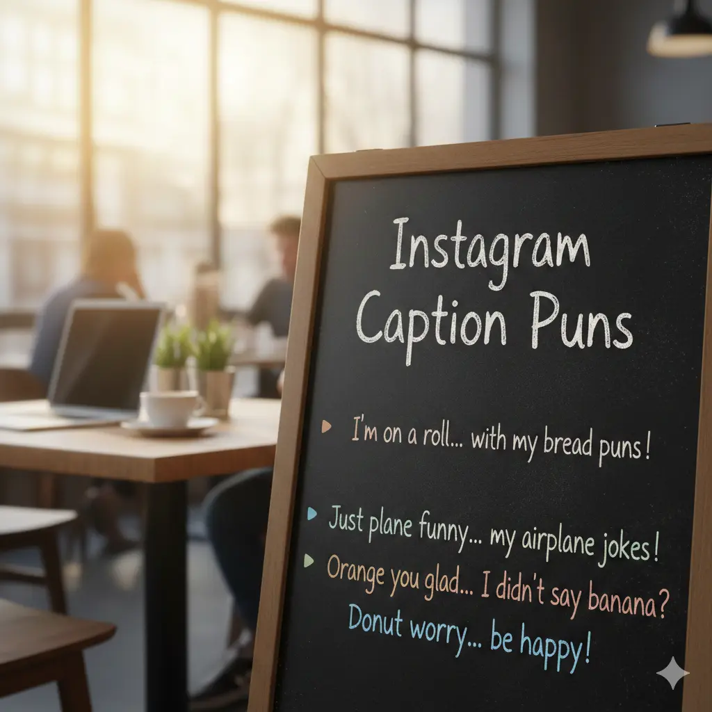 Instagram Caption Puns