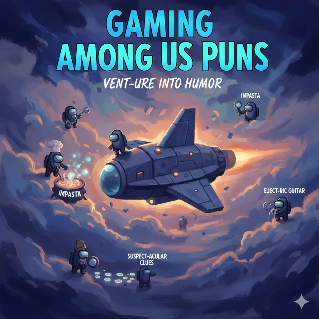 Gaming Among Us Puns