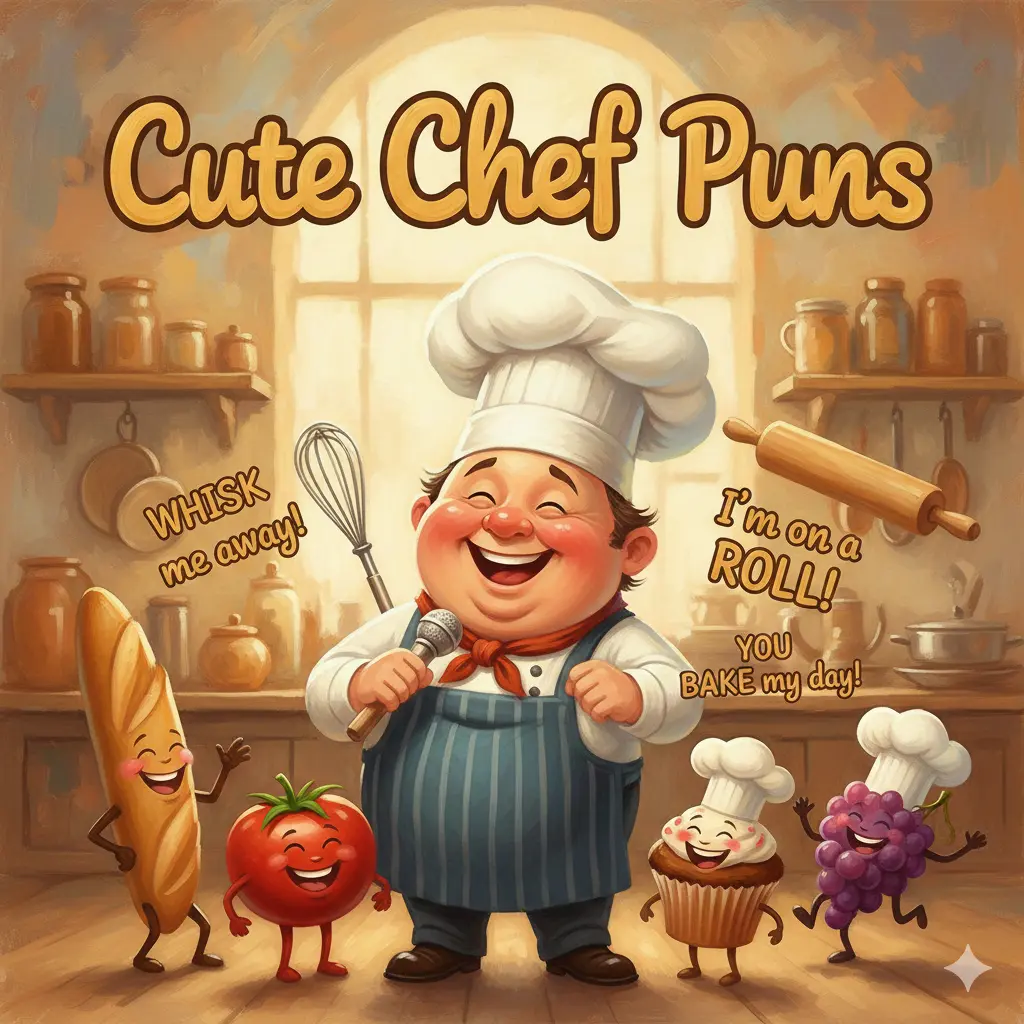 Cute Chef Puns 