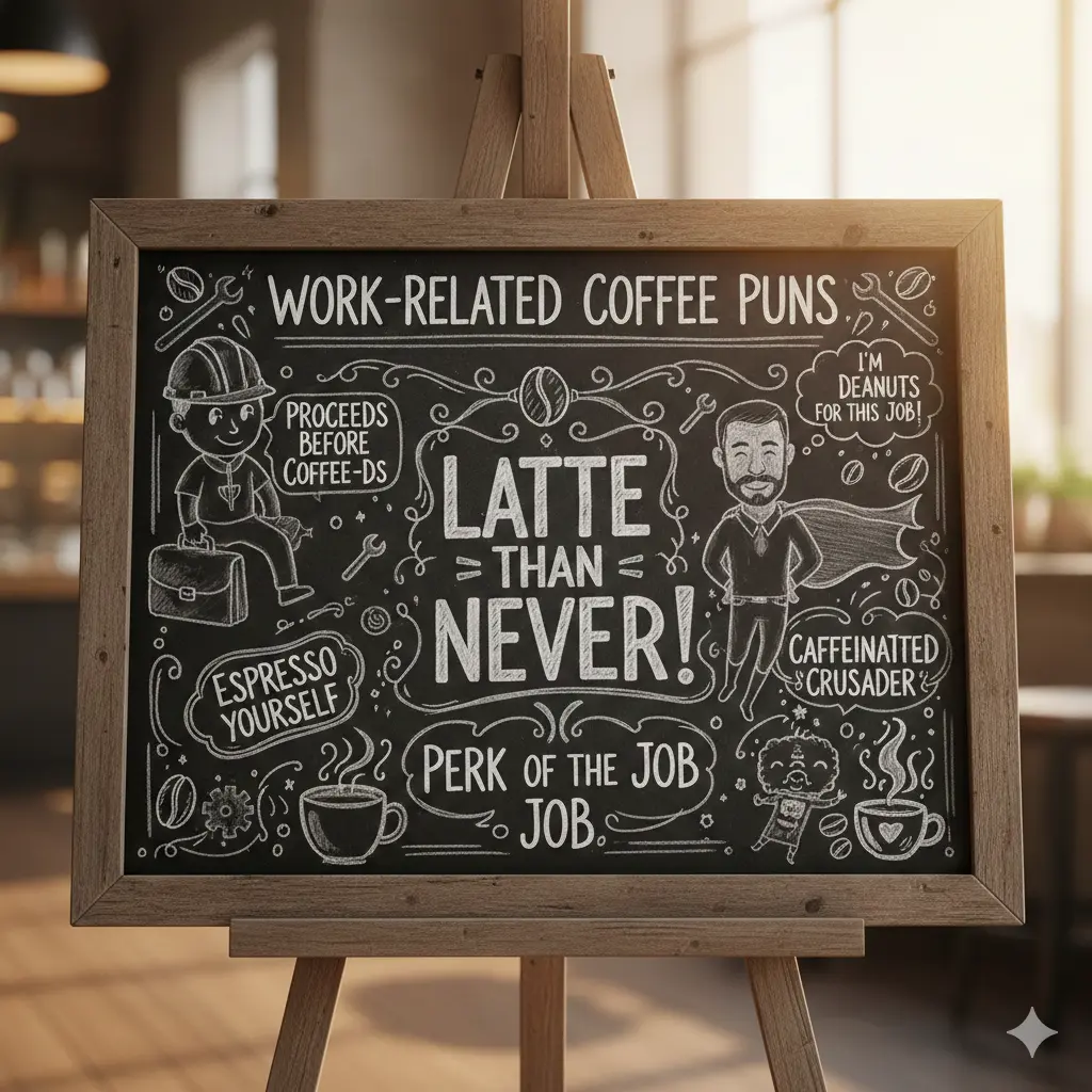 Work-Related Coffee Puns