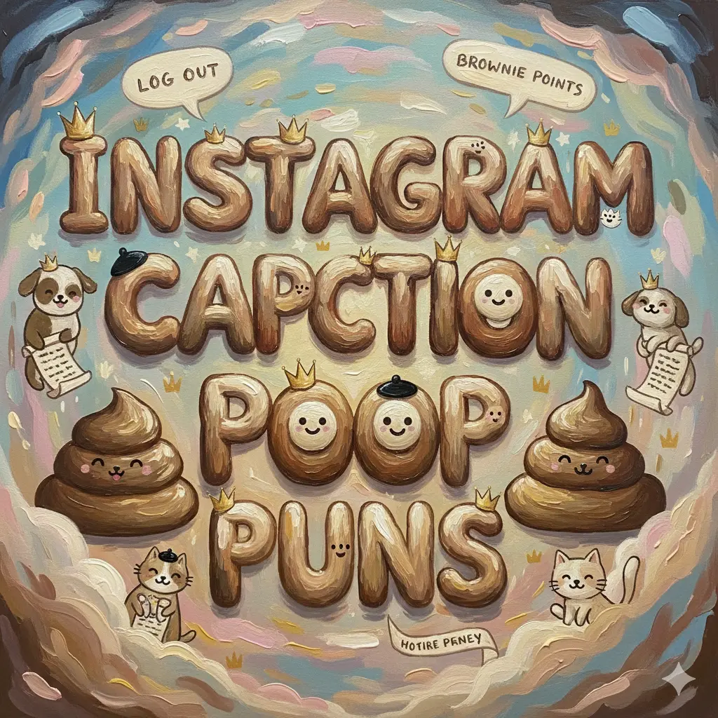 Instagram Caption Poop Puns