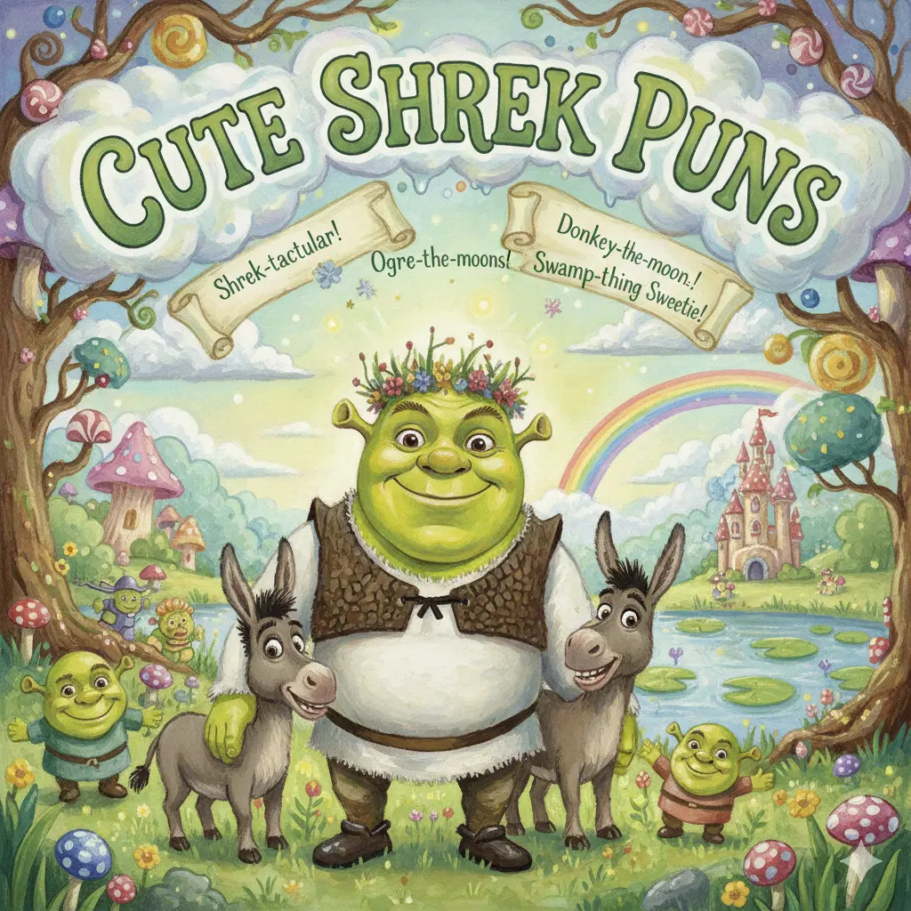 Cute Shrek Puns