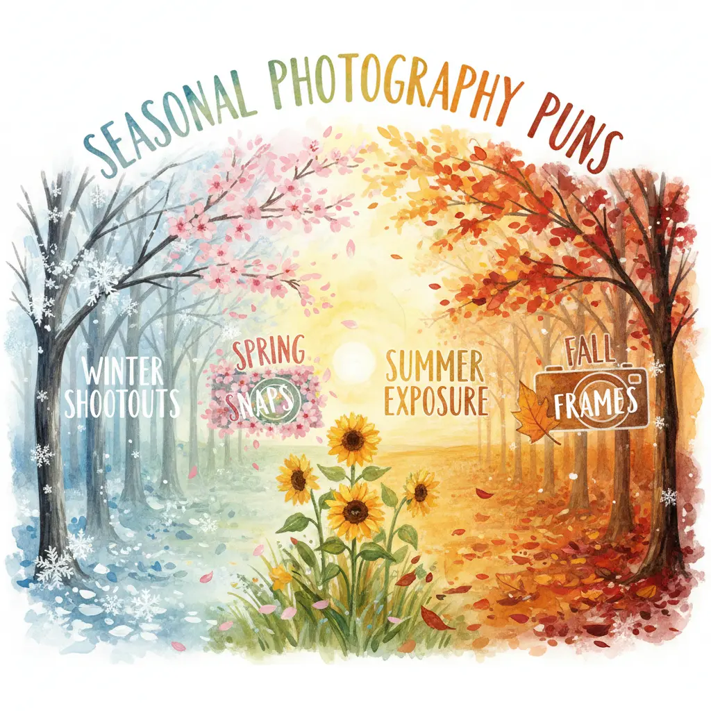 Seasonal Photography Puns