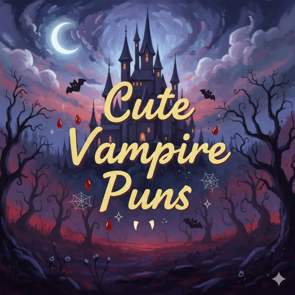 Cute Vampire Puns 