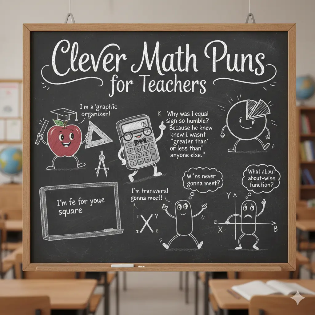 Clever Math Puns for Teachers 