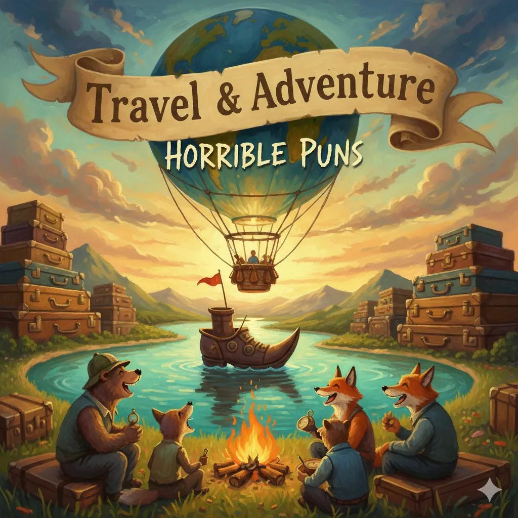 Travel & Adventure Horrible Puns