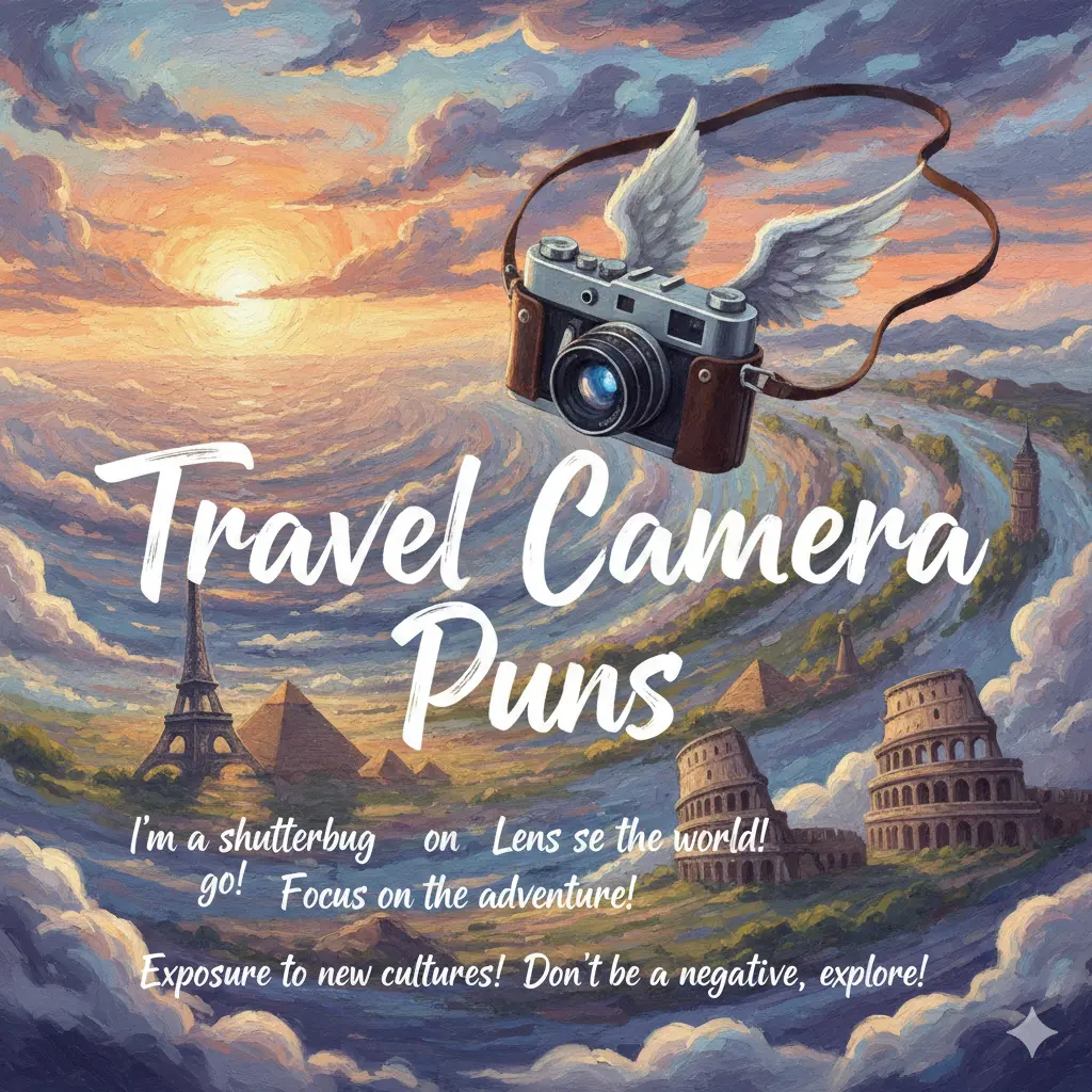 Travel Camera Puns