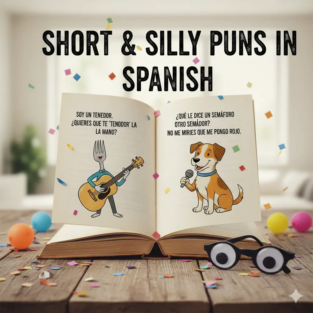 Short & Silly Puns in Spanish