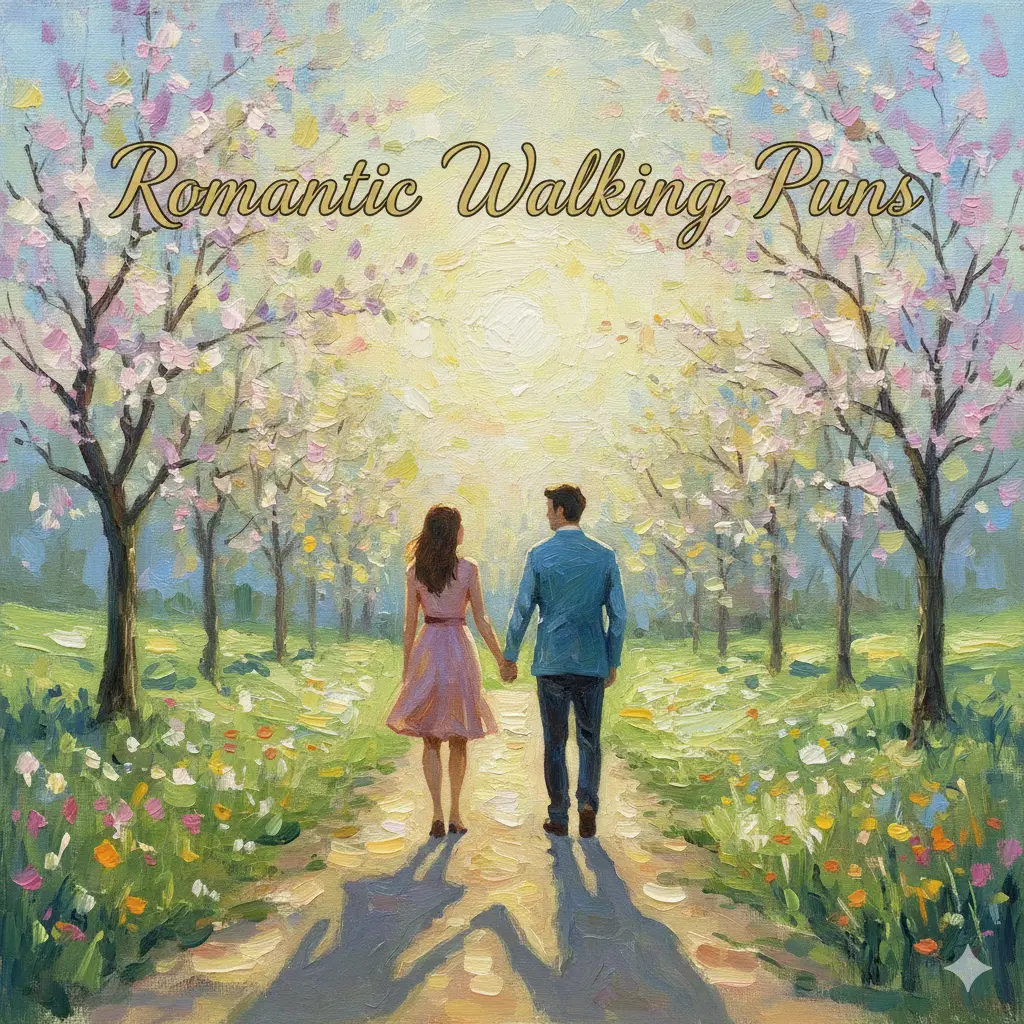 Romantic Walking Puns