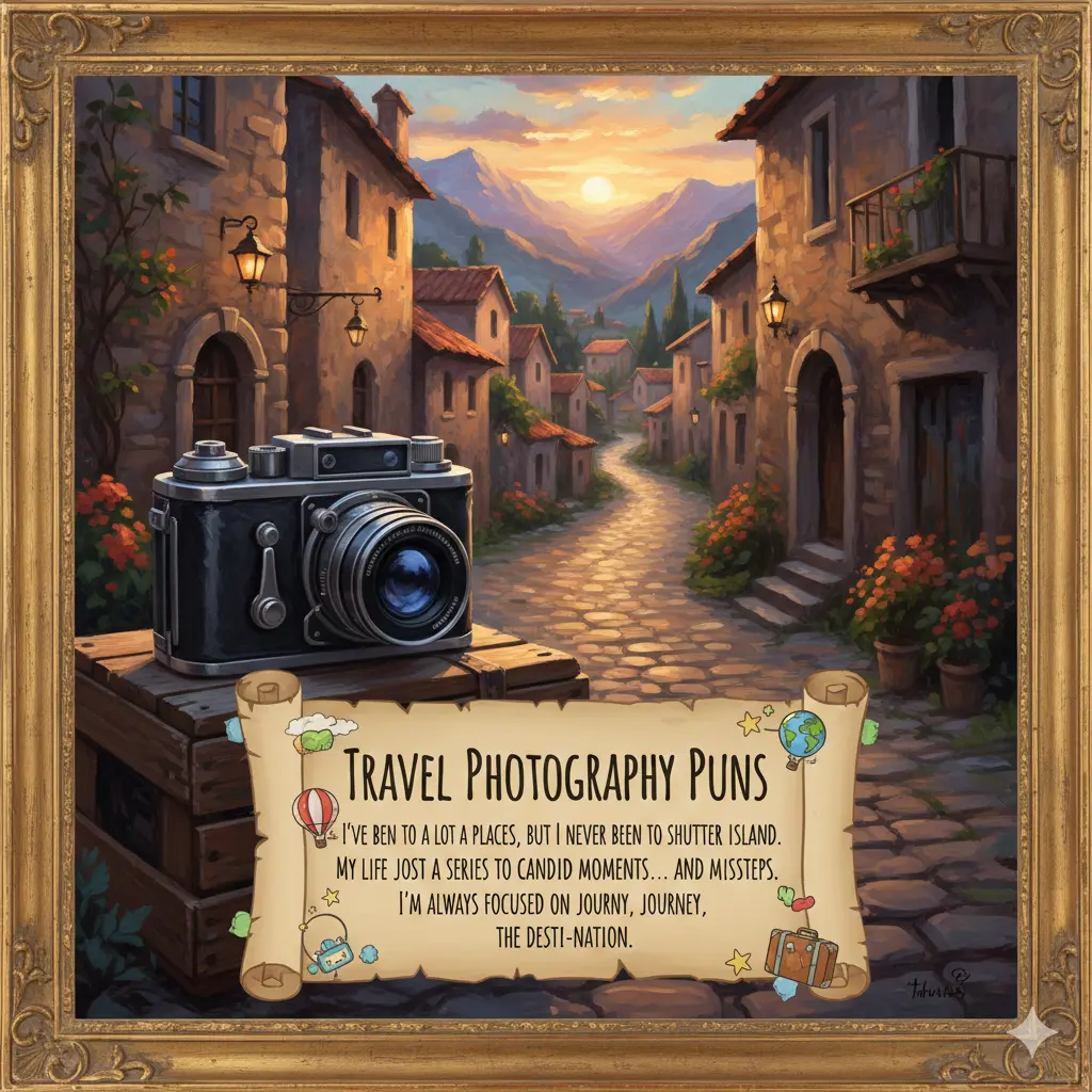 Travel Photography Puns