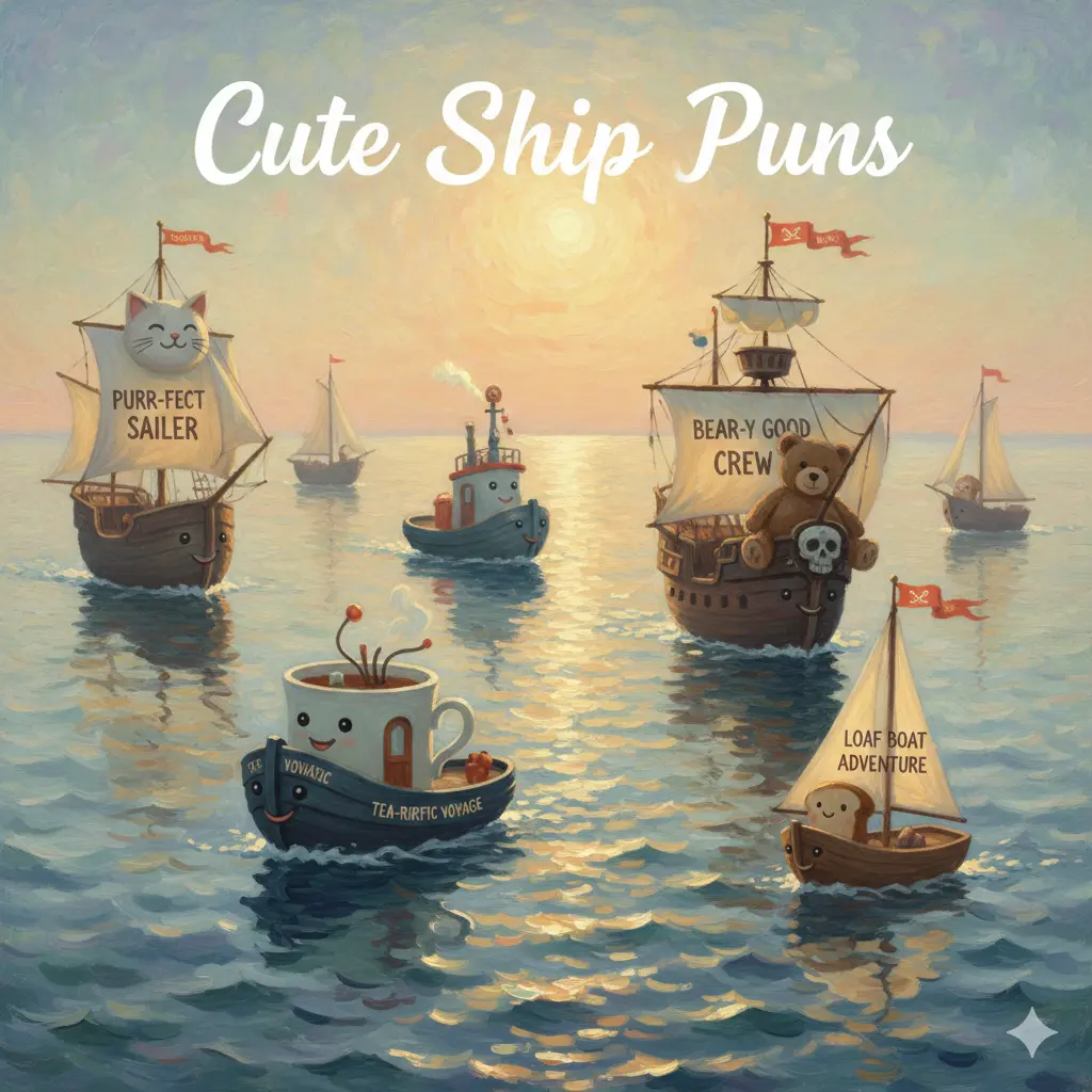 Cute Ship Puns