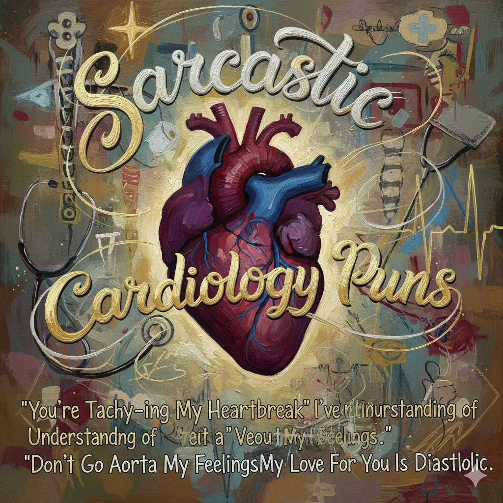 Sarcastic Cardiology Puns