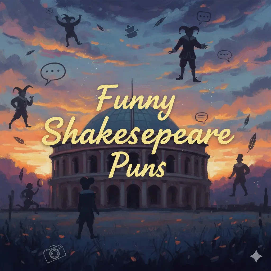  Funny Shakespeare Puns