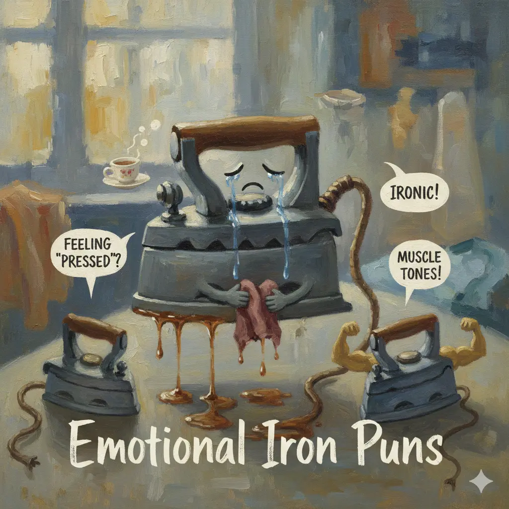  Emotional Iron Puns  