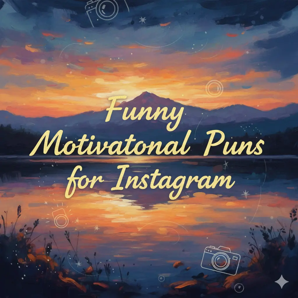  Funny Motivational Puns