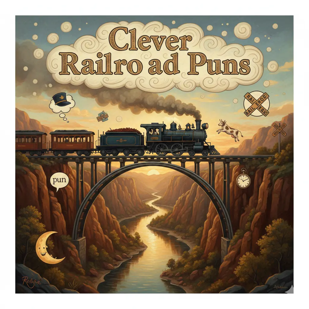 Clever Railroad Puns