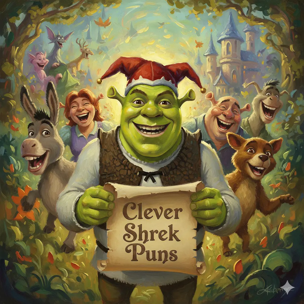 Clever Shrek Puns