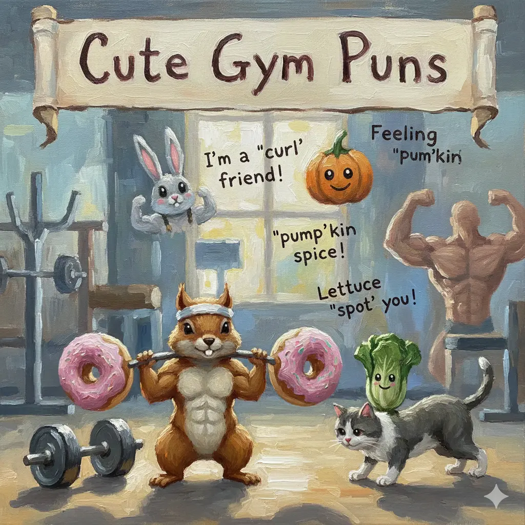 Cute Gym Puns