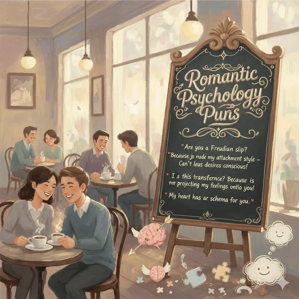 Romantic Psychology Puns 