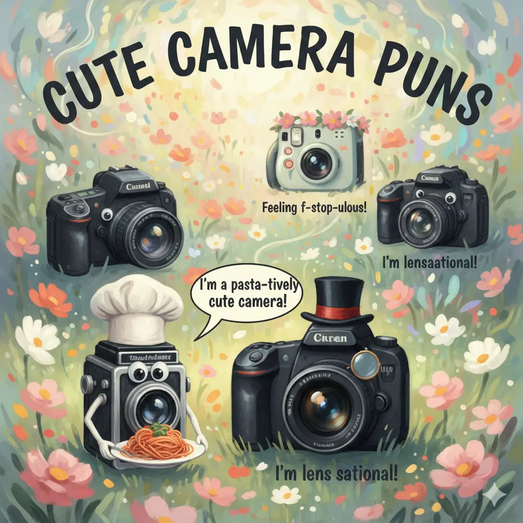 Cute Camera Puns