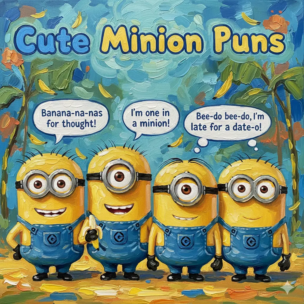 Cute Minion Puns 