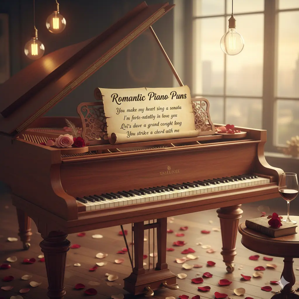 Romantic Piano Puns
