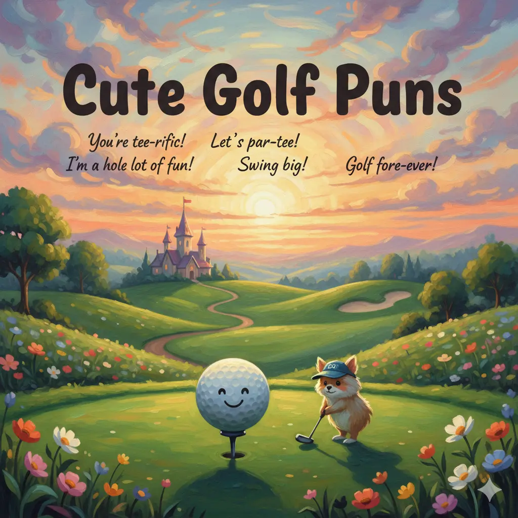  Cute Golf Puns