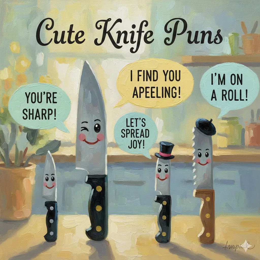 Cute Knife Puns 