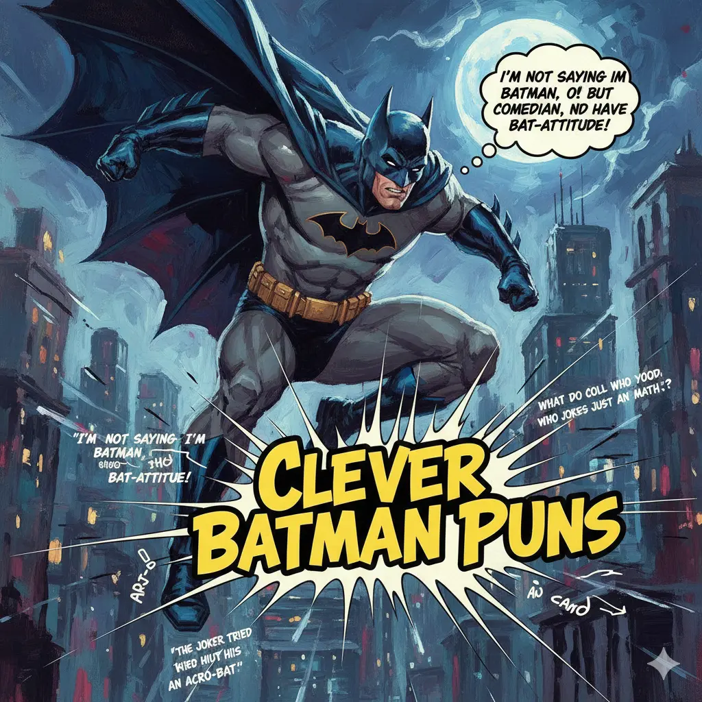 Clever Batman Puns