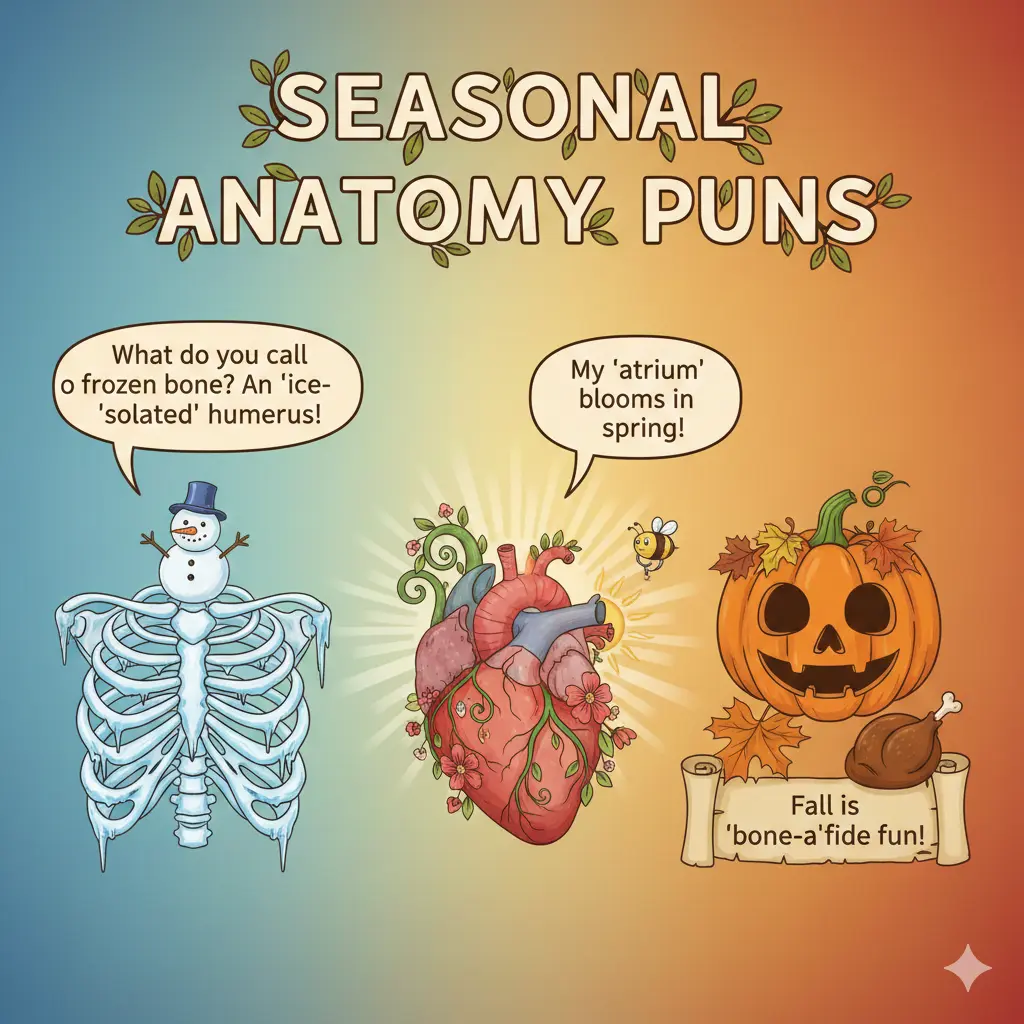Seasonal Anatomy Puns