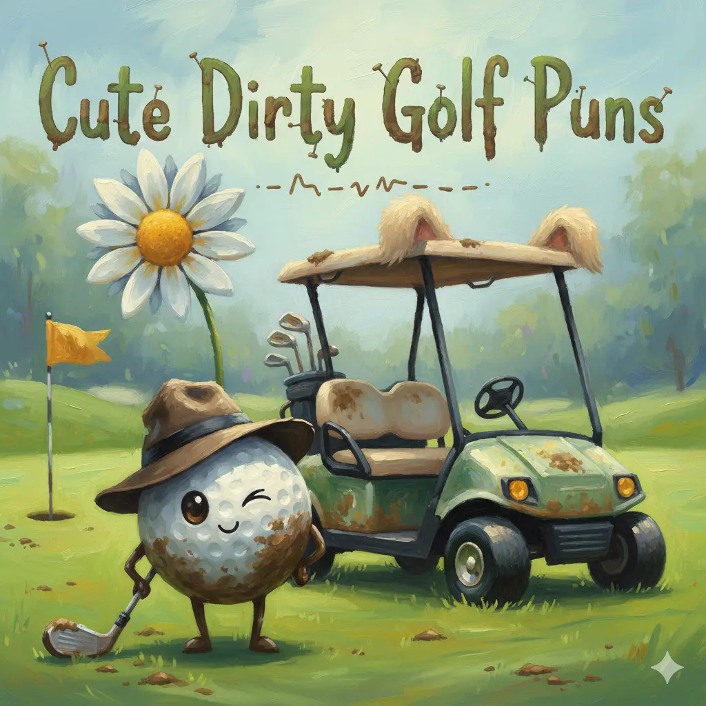 Cute Dirty Golf Puns