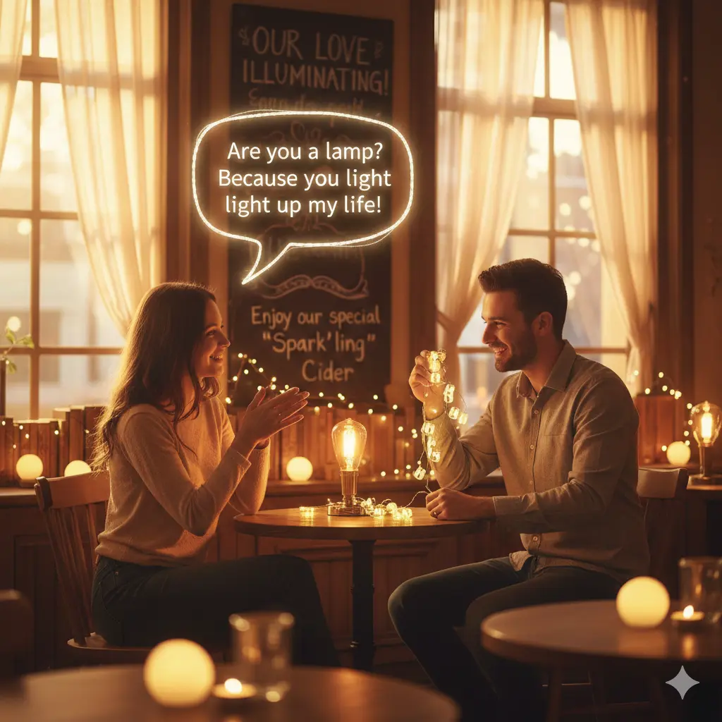 Romantic Light Puns